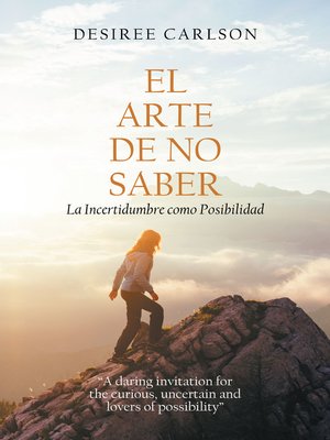 cover image of El Arte De No Saber